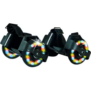 Schildkröt Funsports Rollers z 3 LED flashy Roller, czarna, One Size 970302 - Akcesoria turystyczne - miniaturka - grafika 1