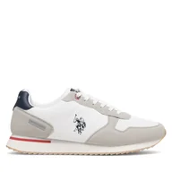 Sneakersy męskie - Sneakersy U.S. Polo Assn. ALTENA001A Biały - miniaturka - grafika 1