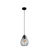 Lampy sufitowe - TK Lighting Brylant D18 lampa wisząca 1-punktowa czarna 2256 TK2256 - miniaturka - grafika 1