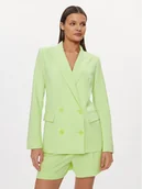 Marynarki i żakiety damskie - Patrizia Pepe Marynarka 8S0483/A6F5-G568 Zielony Regular Fit - miniaturka - grafika 1