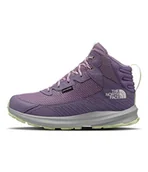 Buty dla chłopców - THE NORTH FACE Mixed Fastpack Hiker Mid WP Basket, Lunar Slate Lupine, 36 EU - miniaturka - grafika 1