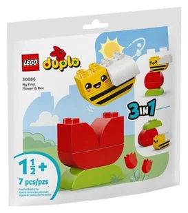 LEGO Duplo 30686 Mój pierwszy kwiatek i pszczoła - Klocki - miniaturka - grafika 1