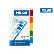 Szkolne artykuły papiernicze - Milan Zakładki indeksujące transparentne - miniaturka - grafika 1