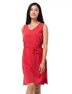 Sukienki - Jack Wolfskin Damska sukienka Tioga Road Tulipan czerwony XS 1504821-2058001 - grafika 1