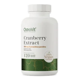 OstroVit Cranberry Extract Vege 120kaps. Ekstrakt z żurawiny Odporność - Przeziębienie i grypa - miniaturka - grafika 1