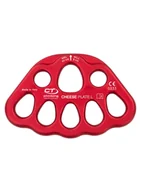 Sprzęt wspinaczkowy - Płytka stanowiskowa Climbing Technology Cheese Plate L - red - miniaturka - grafika 1