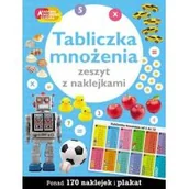 Książki edukacyjne - Tabliczka mnożenia. Zeszyt z naklejkami. Akademia mądrego dziecka. Już to potrafię! - miniaturka - grafika 1