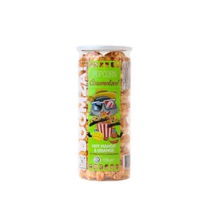 Popcorn karmelowy w rurie mango z pomaranczą "Boomza" 170g - Popcorn - miniaturka - grafika 1