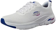 Sneakersy damskie - Skechers Damskie sneakersy Arch Fit Infinity Cool, biały - 40 EU - miniaturka - grafika 1