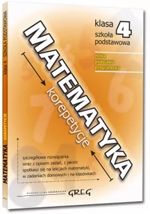 Greg Matematyka - korepetycje - szkoła podstawowa, klasa 4 Roman Gancarczyk - Podręczniki dla szkół podstawowych - miniaturka - grafika 2