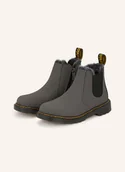 Botki damskie - Dr. Martens Botki Chelsea 2976 Leonore grau - miniaturka - grafika 1