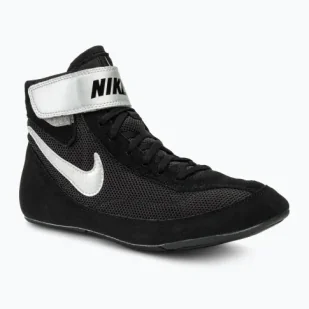 Nike Buty Zapaśnicze Speedsweep VII Black/Silver - Kimona, stroje i obuwie - miniaturka - grafika 1