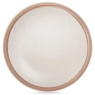 Talerze - Talerz deserowy ceramiczny beżowy ARTHENA BEIGE 20.5cm NAVA 10-141-081 - miniaturka - grafika 1