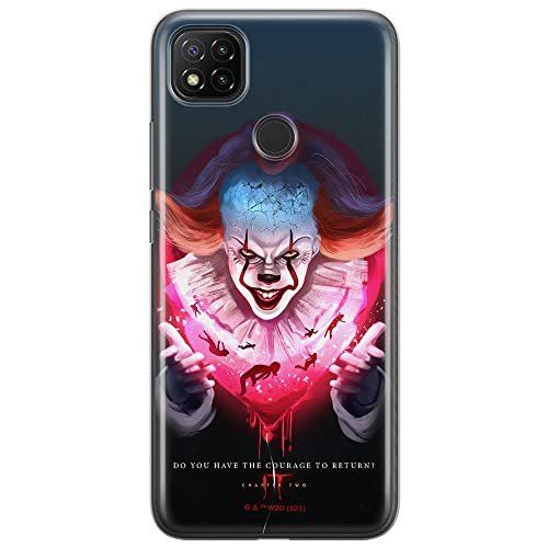 ERT GROUP etui na telefon Xiaomi REDMI 9C, case oryginalny i oficjalnie licencjonowany przez Horror, wzór It 020, optymalnie dopasowane, plecki z TPU