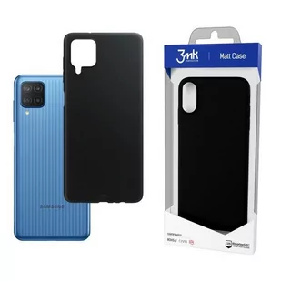 3mk Matt Case Samsung Galaxy M12 czarny 5903108344036 - Etui i futerały do telefonów - miniaturka - grafika 1