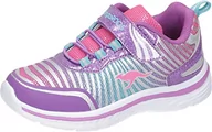 Buty dla dziewczynek - KangaROOS K-Maid Flash Ev sneakersy dziewczęce, Daisy Pink Purple, 28 EU - miniaturka - grafika 1