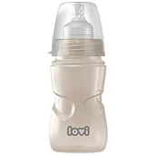 Kubki dla dzieci - LOVI Butelka Trends 3m+ beżowa, 250ml - miniaturka - grafika 1