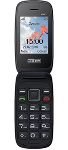 Maxcom MM817 Czarny - Telefony komórkowe - miniaturka - grafika 1