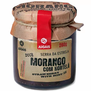 Portugalska konfitura truskawkowa z miętą 280g - Inne słodycze - miniaturka - grafika 1