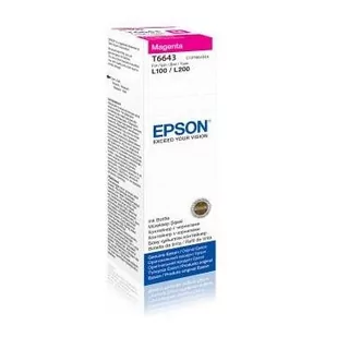 Epson Tusz butelka T6643 magenta C13T66434A - Zestawy do napełniania tuszy i tonerów - miniaturka - grafika 4