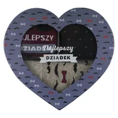 Ozdoby bożonarodzeniowe - Zestaw 3x Skarpetki męskie kolorowe SOXO wesoły upominek dla dziadka-40–45 - miniaturka - grafika 1