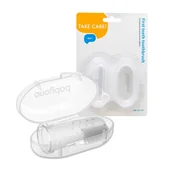 Szczoteczki do zębów dla dzieci - Babyono Szczoteczka Do Zębów Na Palec Dla Niemowląt Z Etui - miniaturka - grafika 1