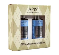 Zestawy kosmetyków męskich - Apis Who's The Boss zestaw prezentowy kosmetyków do pielęgnacji ciała żel pod prysznic 300 ml + krem do ciała i dłoni 300 ml - miniaturka - grafika 1