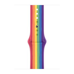 Apple Pasek sportowy w kolorze Pride Edition do koperty 38mm / 40mm / 41mm / 42mm - rozmiar S/M/L - Akcesoria do smartwatchy - miniaturka - grafika 1