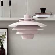Lampy sufitowe - Lampa wisząca Dyberg Larsen Ejka mini, różowa, Ø 30 cm, metal - miniaturka - grafika 1