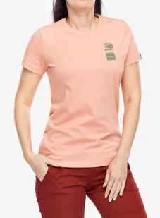 Koszulka bawełniana damska Mammut Massone T-Shirt Wagon - quartz dust - Koszulki i topy damskie - miniaturka - grafika 1