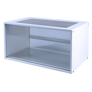 Skyline Szklane terrarium Marrakesh - Biały: dł. x szer. x wys.: 96 x 47 x 40 cm - Klatki dla gryzoni Skyline Szklane terrarium Marrakesh - Biały: dł. x szer. x wys.: 96 x 47 x 40 cm - Klatki dla gryzoni - miniaturka - grafika 1