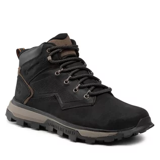 Botki męskie - Timberland Trzewiki Treeline Waterproof Mid TB0A2E5K0151 Black Full Grain - grafika 1