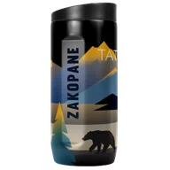 Kubki termiczne - Kubek na napoje Dr.Bacty Notus 360 ml - Zakopane - czarny - miniaturka - grafika 1