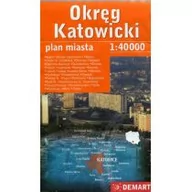 Atlasy i mapy - Okręg Katowicki 1: 40 000 DEMART plan miasta - miniaturka - grafika 1