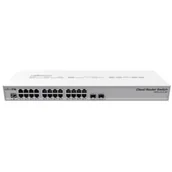 Pozostałe akcesoria sieciowe - MIKROTIK CRS326-24G-2S+RM Switch 24x RJ45 1000Mb/s 2x SFP+ - miniaturka - grafika 1