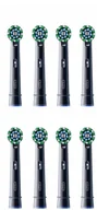 Końcówki do szczoteczek elektrycznych - Oral-B Pro Cross Action Black Electric szczoteczki do zębów opakowanie 8szt - miniaturka - grafika 1