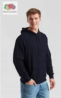 Bluzy męskie - FRUIT LOOM 62140 Bluza Męska z Kapturem Kangurka CIEMNY GRANAT Rozm XL - miniaturka - grafika 1
