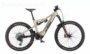 KTM MACINA Prowler Prestige 2023 Platin Bronze Matt (Black+Orange) 29 cali - Rowery elektryczne - miniaturka - grafika 1