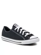 Trampki męskie - Converse Trampki Ctas Dainty Ox 564982C Czarny - miniaturka - grafika 1