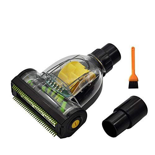 EZ SPARES Mini Turbo szczotka podłogowa szczotka roztocza łóżko czyste szczeliny narzędzie do uniwersalnego odkurzacza 32 mm 3,2 cm pasuje do większości marek odkurzaczy nasadek, takich jak Hoover,