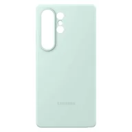 Etui i futerały do telefonów - Samsung Silikonowe etui na telefon Galaxy S25 Ultra, pokrowiec ochronny, różnorodność kolorów, gładki uchwyt, trwała konstrukcja, dopasowany krój, wersja amerykańska, EF-PS938CMEGUS, miętowy - miniaturka - grafika 1