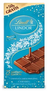 Czekolada LINDT Lindor Caramel&Salz słony karmel z nadzieniem 150g - Czekolada - miniaturka - grafika 1