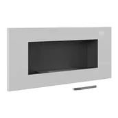 Akcesoria kominkowe - Maskownica Delta2 Biały Połysk - miniaturka - grafika 1