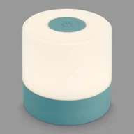 Lampy stojące - Briloner Lampa stołowa LED Smal, niebieska, 2 700 K, ściemniana - miniaturka - grafika 1
