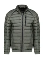 Kurtki męskie - Geographical Norway Kurtka pikowana "Alonzo" w kolorze khaki - miniaturka - grafika 1