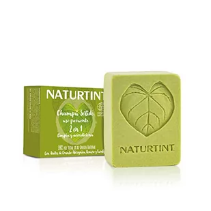 Naturtint Naturtint używany Często 2 w 1 | Solidny szampon + kondycjoner ekologiczny, nawilża i naprawy | Jaśniejsze i silniejsze włosy. 99% naturalnych składników. 75 gr. - Szampony do włosów - miniaturka - grafika 1
