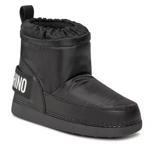 Śniegowce LOVE MOSCHINO JA24972G0HEB0000 Nero - Śniegowce damskie - miniaturka - grafika 1