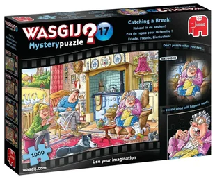 Jumbo Puzzle 1000 Wasgij Chwila spokoju G3 - Puzzle - miniaturka - grafika 1