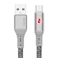 Kable USB - Dudao Dudao kabel przewód USB - micro USB 1 m 3 A z diodą LED szary (L7xM Micro) - Micro USB Typ B (męski) USB Typ A (męski) L7xM Micro - miniaturka - grafika 1
