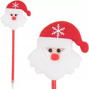 Długopis świąteczny ŚWIĘTY MIKOŁAJ niebieski wkład - Długopisy - miniaturka - grafika 1
